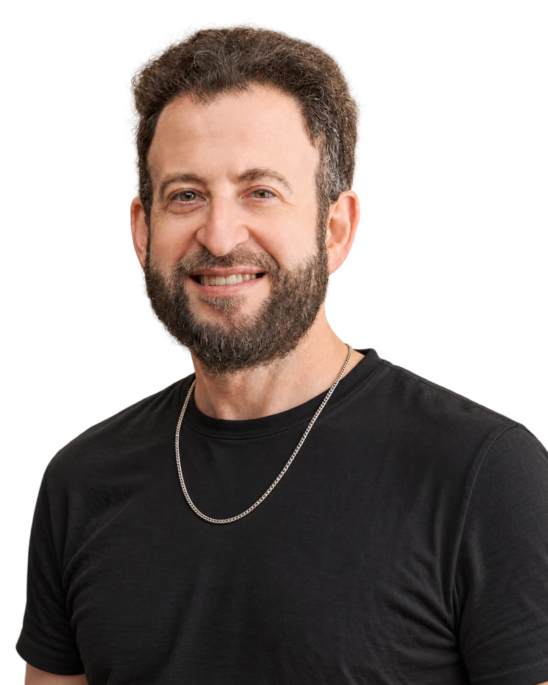 Portrait of Yaron Helfer, product leader and mentor